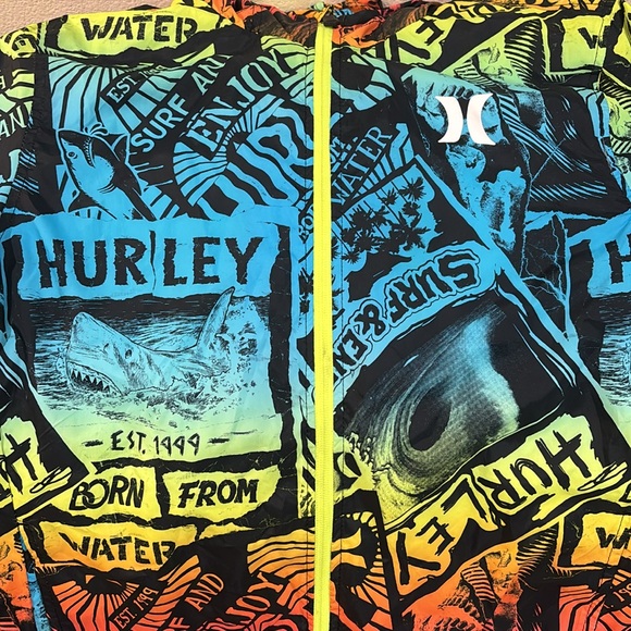 Hurley Hooded Jacket - Picture 2 of 4